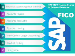SAP FICO Course in Delhi, Laxmi Nagar, 100% Job Placement, Free SAP Server Access, Big Discount till Sept'23