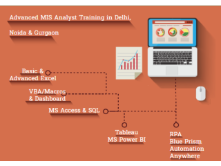 MIS Course in Delhi, 110078. Best Online Live MIS Training in Bhopal by IIT Faculty , [ 100% Job in MNC]
