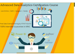 Data Analytics Certification Course in Delhi, Saket, SLA Institute, Free R & Python Certification, Data Analyst Job with Best Salary